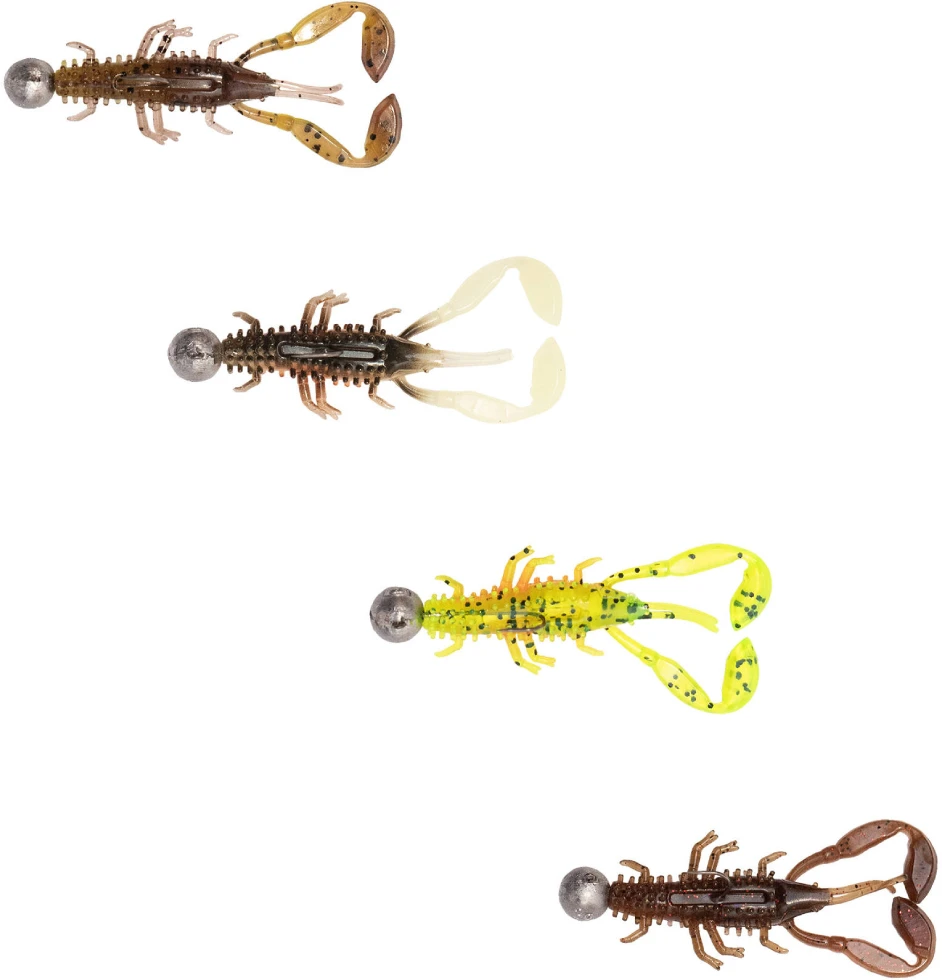 Guminukai Fox Rage UV Micro Critter 4 vnt 5 cm