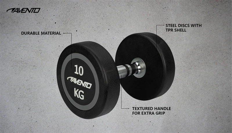 Hantelis AVENTO 42DP 10kg