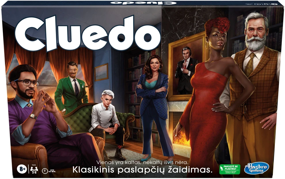 CLUEDO Klasikinis paslapčių žaidimas, lietuvių k.