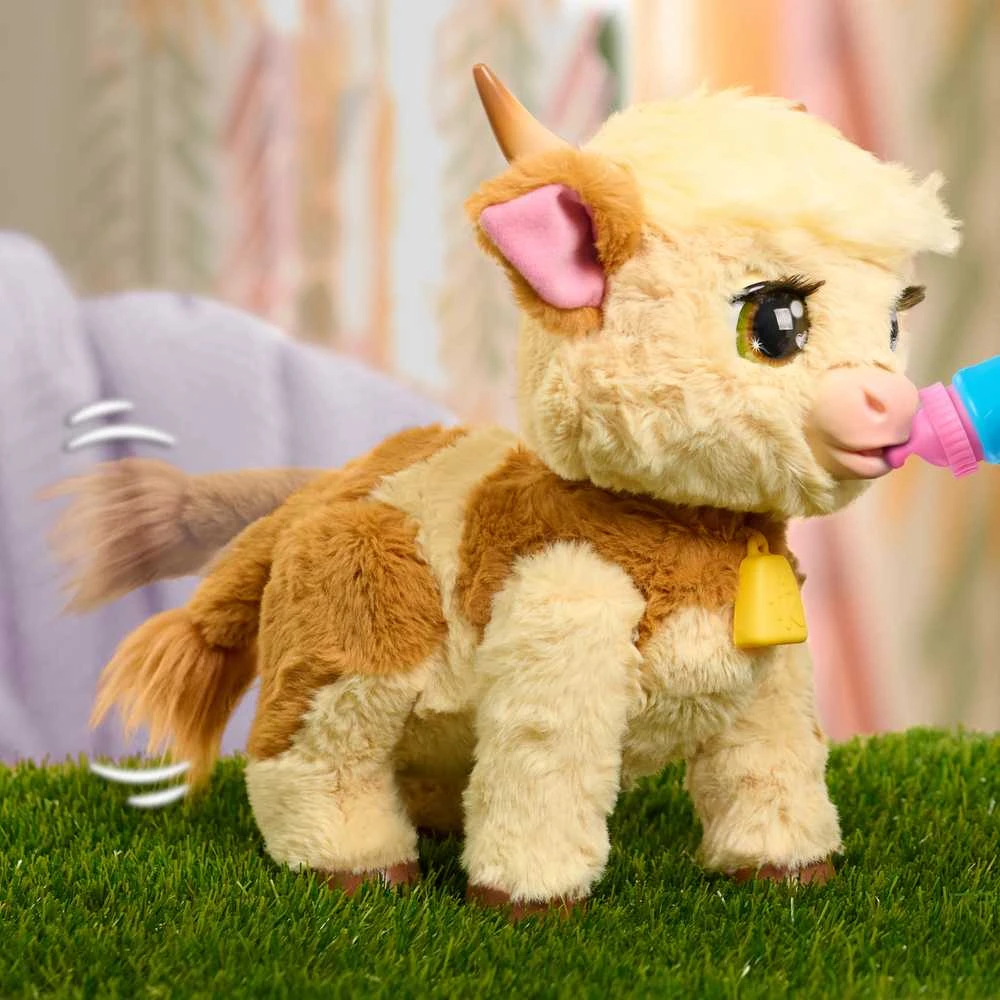 Interaktyvi pliušinė karvė Hasbro FurReal Maggie The Feed and Follow Cow