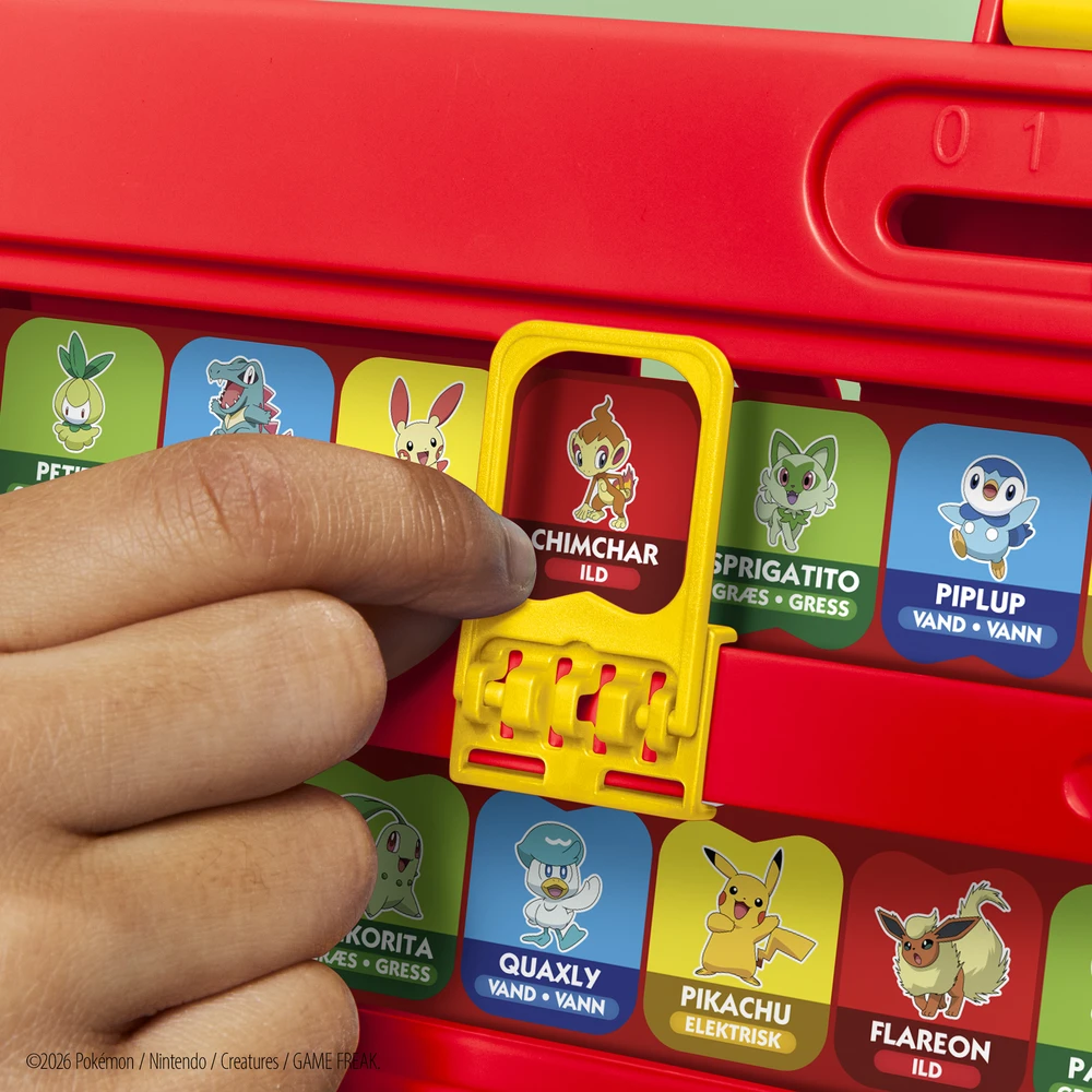 Hasbro GUESS WHO POKEMON Stalo žaidimas, anglų k.
