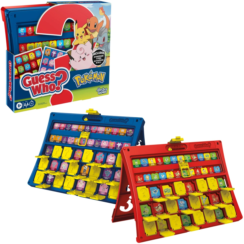 Hasbro GUESS WHO POKEMON Stalo žaidimas, anglų k.