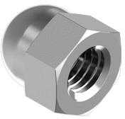 Veržlė HausHalt A2 Nuts DIN 1587 6mm 4pcs
