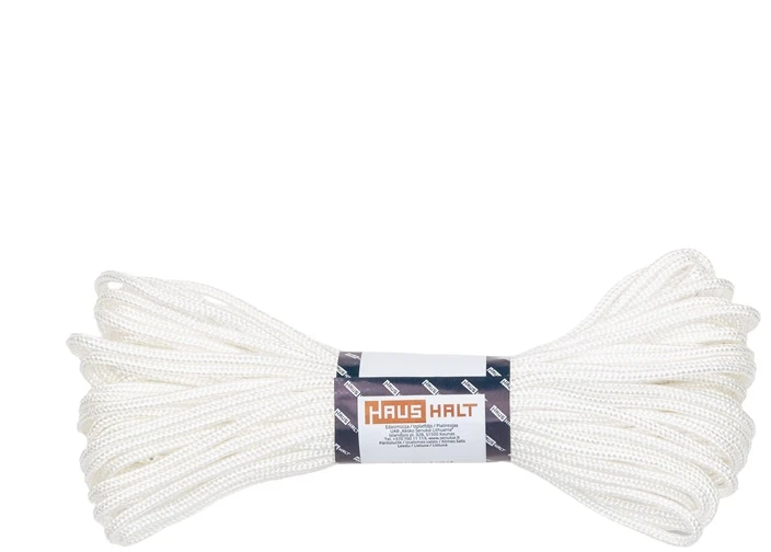 Haushalt Mistrall BRAIDED COLOURED ROPE Baltas 4MM/25M