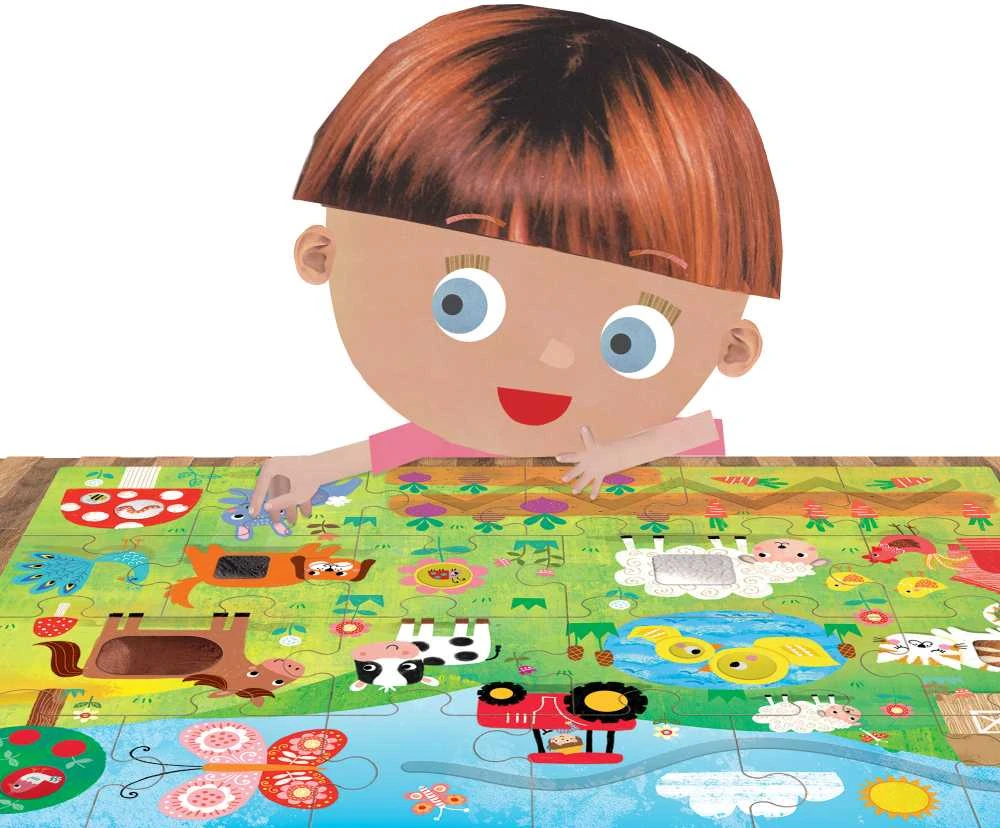 HEADU „Montessori“ lytėjimą lavinanti dėlionė