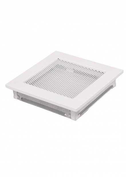 Židinio grotelės Hearth x 17 cm x 17 cm, plienas, balta sp.