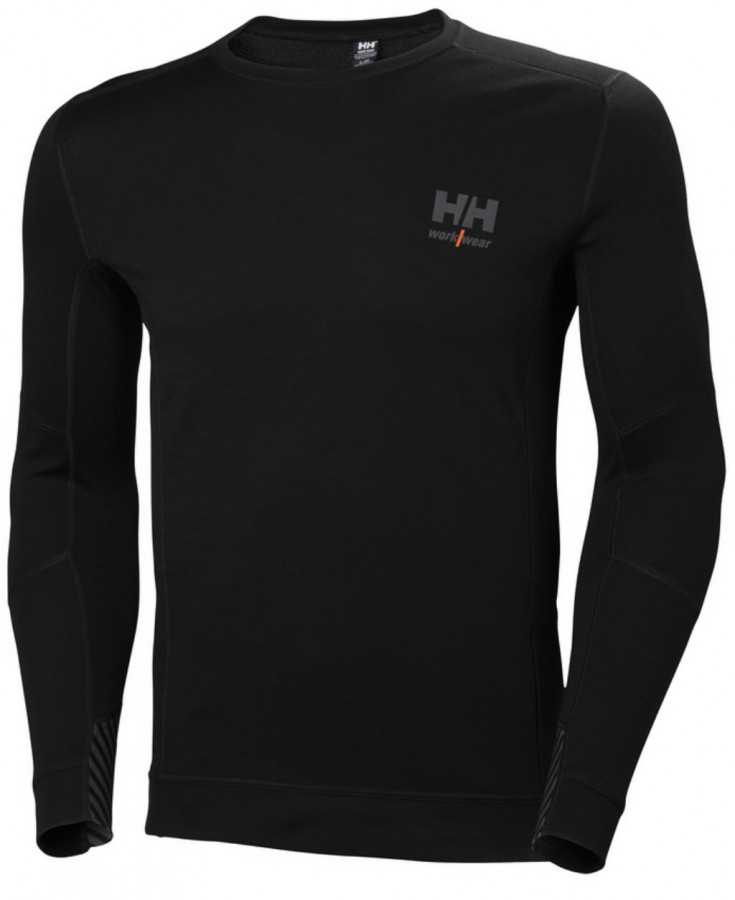 Helly Hansen Lifa Merino Juodas termo marškinėliai