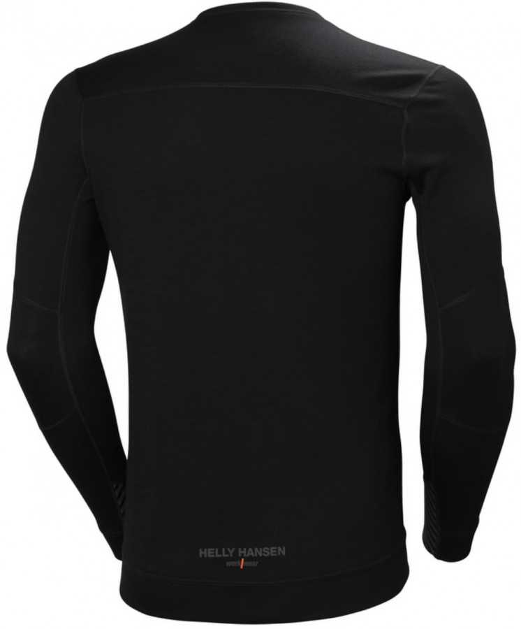 Helly Hansen Lifa Merino Juodas termo marškinėliai