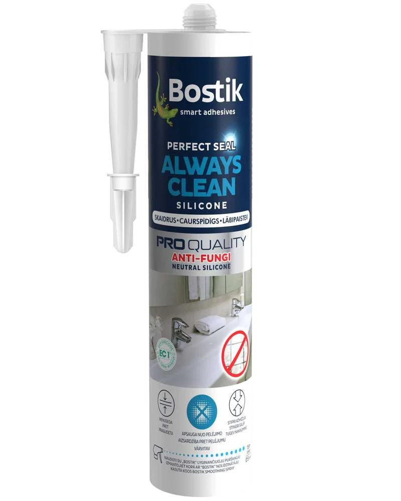 Hermetikas Bostik, 0,28 l, baltas.
