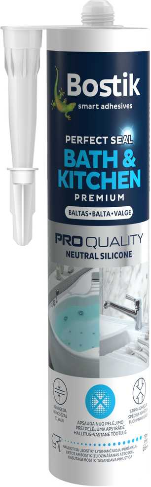 Dymo BOSTIK BATH&KITCH SIL N 280 WIT 249 12