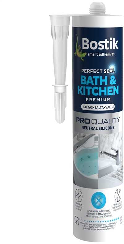 Dymo BOSTIK BATH&KITCH SIL N 280 WIT 249 12