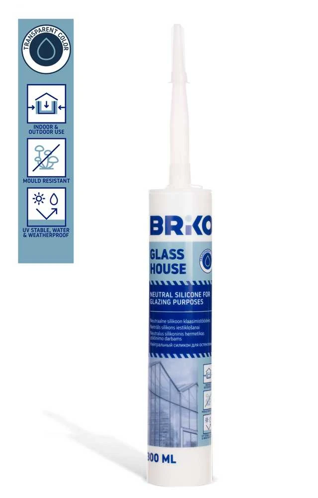 Briko BRIKO GLASS HOUSE TRANSPARENT 300 ML