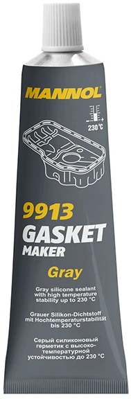 Automobilių silikoninis hermetikas Mannol, pilkas, 85 ml