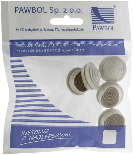 Sandariklis guminis Pawbol D.3411-5 22mm 5vnt