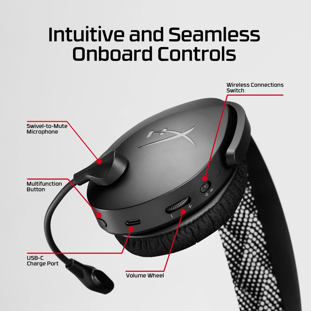 HyperX Cloud Jet Žaidimų Ausinės | Mėlyna