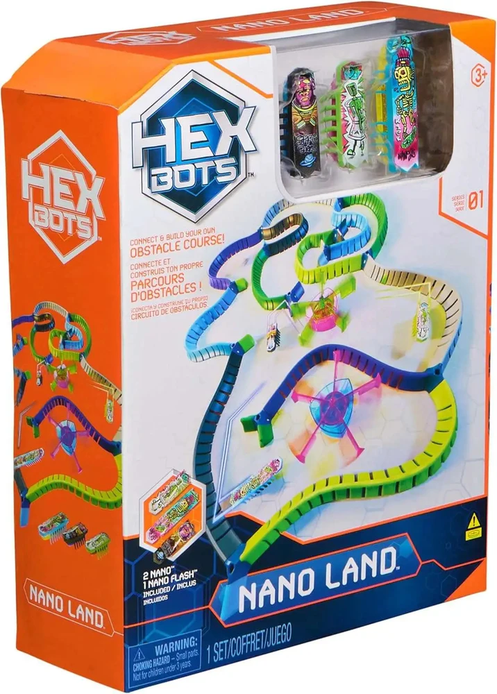 Rinkinys HEX BOTS „Nano Land“