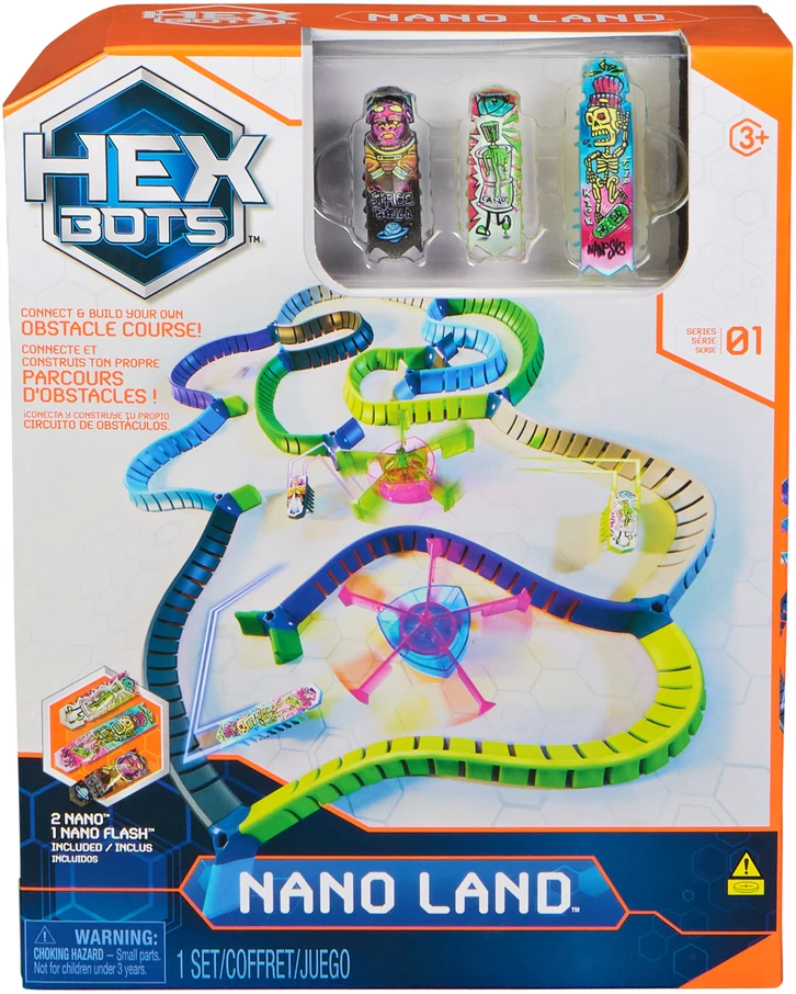 Rinkinys HEX BOTS „Nano Land“