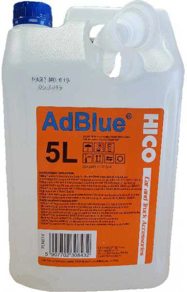 HICO Karbamido tirpalas AdBlue, 5 l