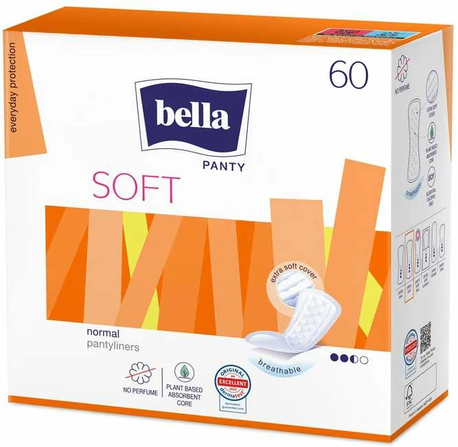 Bella WKŁADKI HIGIENICZNE BELLA PANTY NEW 60 SZT