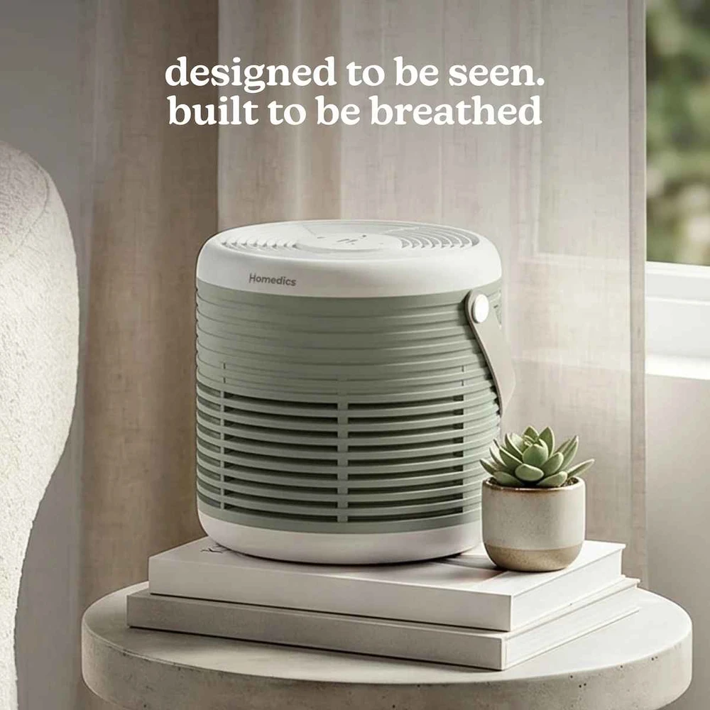 Drėkintuvas Homedics AP-T63GN-WW Whisper Pure Comfort Air Purifier
