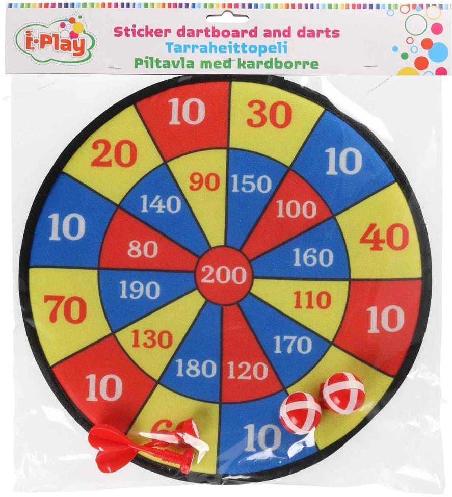 Žaislinis smiginis su kamuoliukais Play 5vnt.
