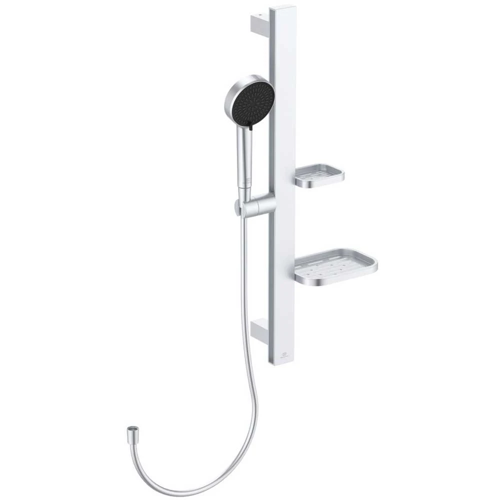 Ideal Standard dušas komplekts IIdealrain Alu+, 600/1750 mm, sidabrinis