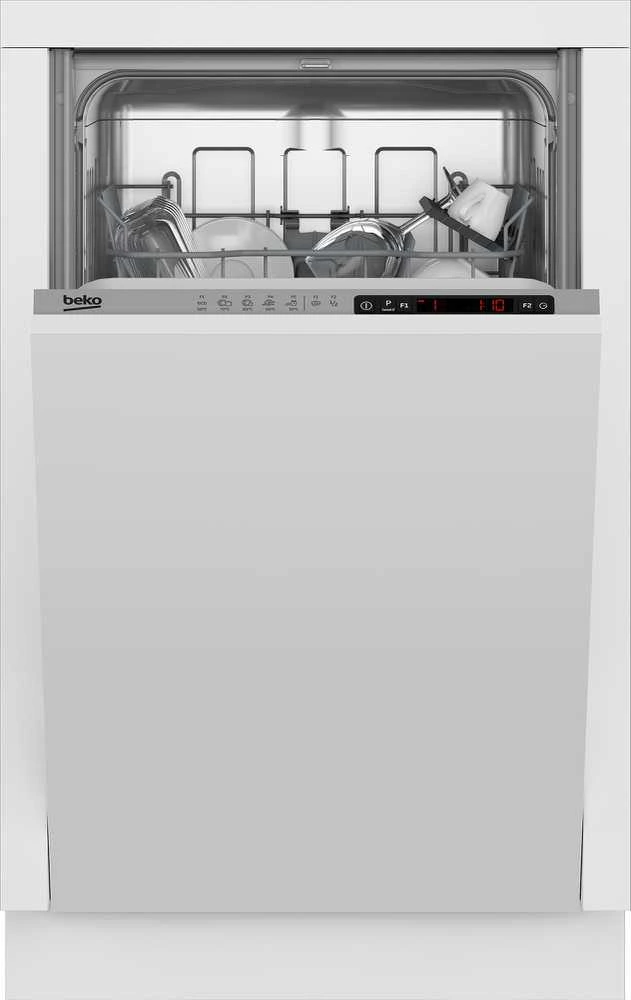 Įmontuojama indaplovė Beko DIS35023E, balta sp.