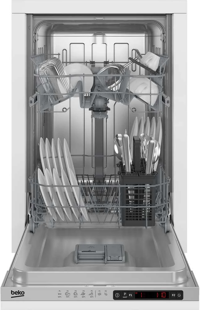 Įmontuojama indaplovė Beko DIS35023E, balta sp.