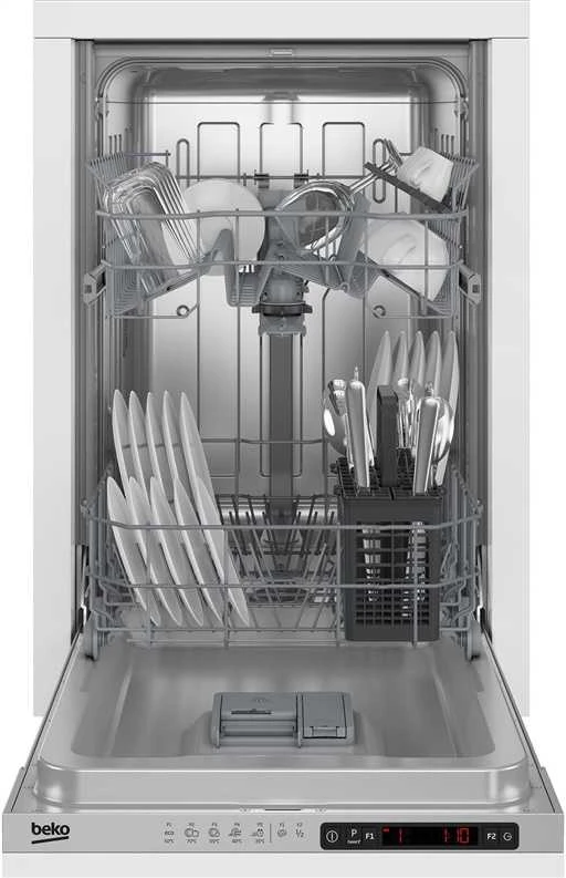 Įmontuojama indaplovė Beko DIS35023E, balta sp.