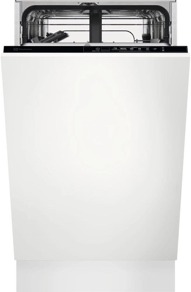Įmontuojama indaplovė Electrolux EEA71210L, juoda sp.
