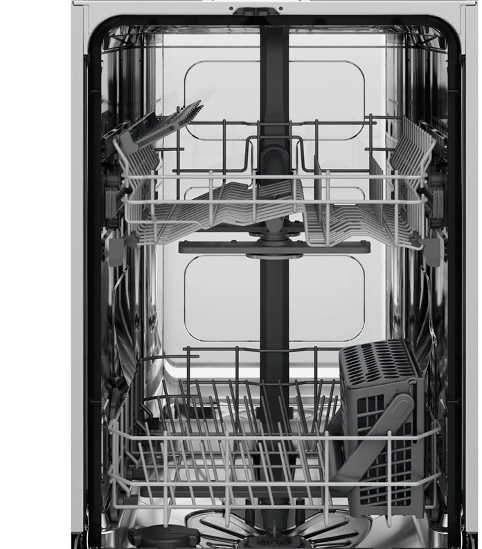 Įmontuojama indaplovė Electrolux EEA71210L, juoda sp.