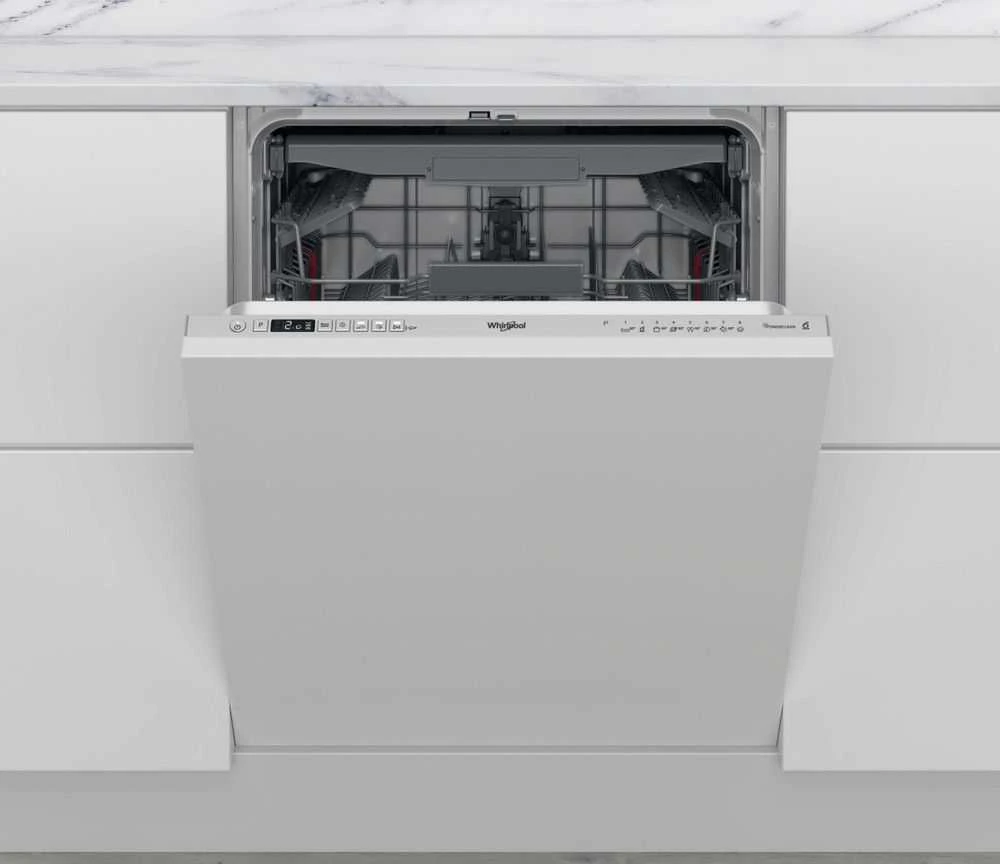 Įmontuojama indaplovė Whirlpool WIC 3C33 PFE, sidabro sp.