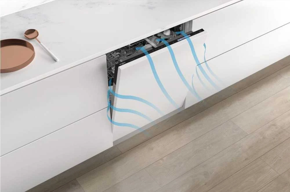 Įmontuojama indaplovė Whirlpool WIC 3C33 PFE, sidabro sp.