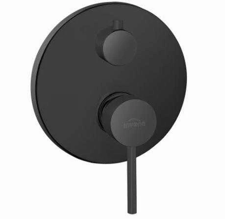 Potinkinis dušo komplektas Invena Dafni BS-88-014-A, juoda sp.