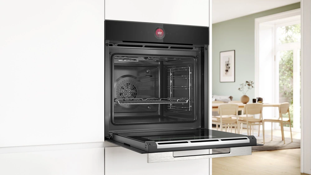 Bosch HBG7221B1 Serija 8, Įmontuojamoji orkaitė, 60 x 60 cm, Juodas