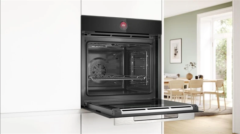Bosch HBG7221B1 Serija 8, Įmontuojamoji orkaitė, 60 x 60 cm, Juodas
