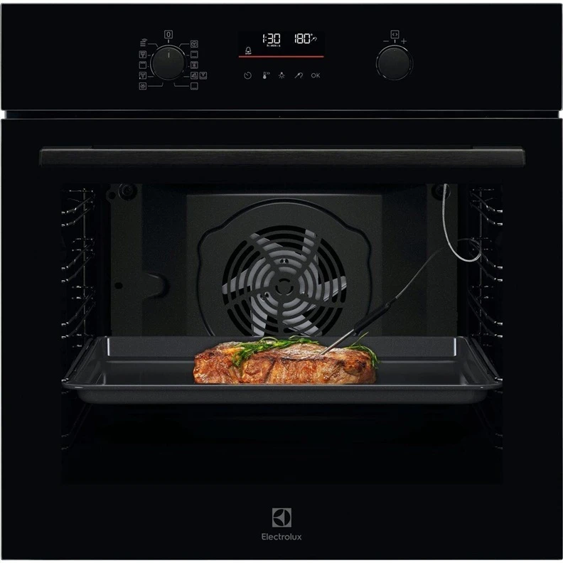 Juodos spalvos orkaitė Electrolux LOF6P37Z