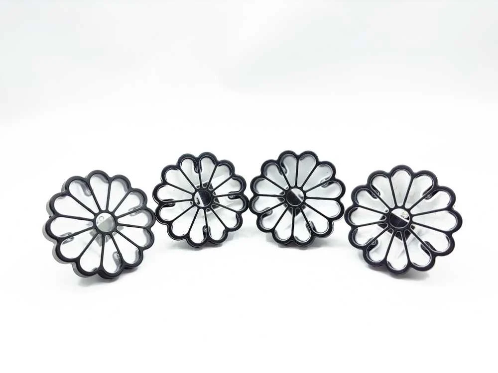 Įsmeigiamas šviestuvas su saulės baterija Domoletti Flower, 0.06W, IP44, skaidri sp.