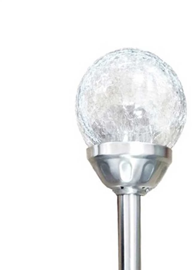 Domoletti saulės energija varomas toršeras TH031A-L 1xLED RGB 1xAA toršeras