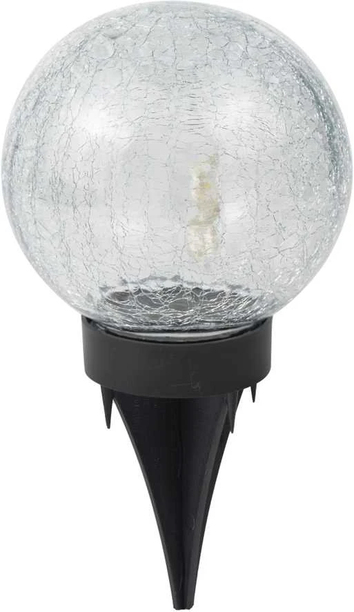 Domoletti SOLAR CRACKLE GLASS ORB LIGHT15CM 100969