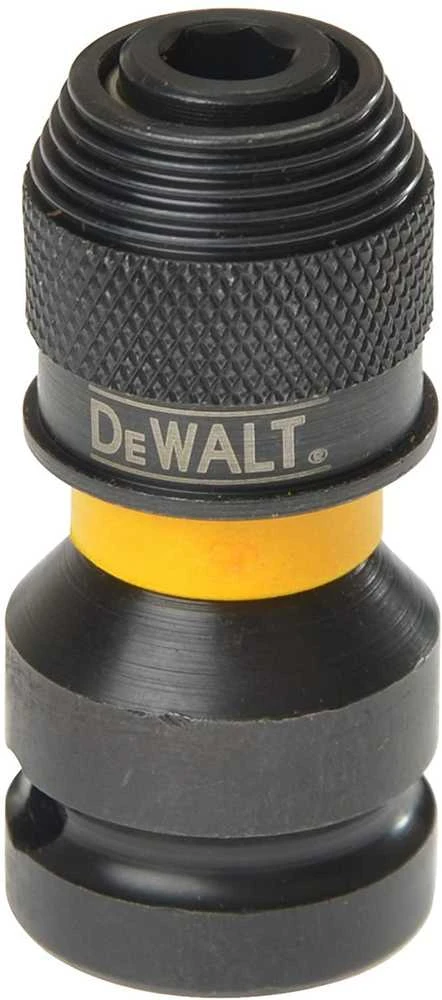 DEWALT ADAPTER UDAROWY Z KWADRAT 1/2" NA SZEŚCIOKĄT 1/4"