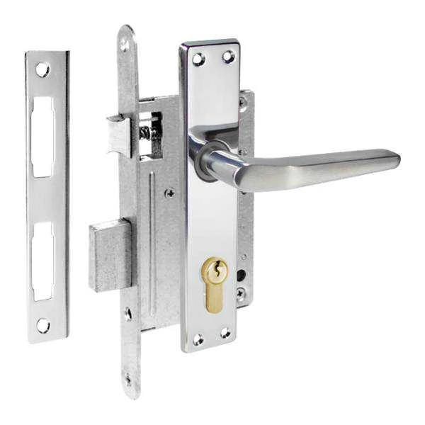 Iemontējamā slēdzene Kurzemes AGRA-1 481Z-34802/C CR, cinkots, 72 mm/55 mm