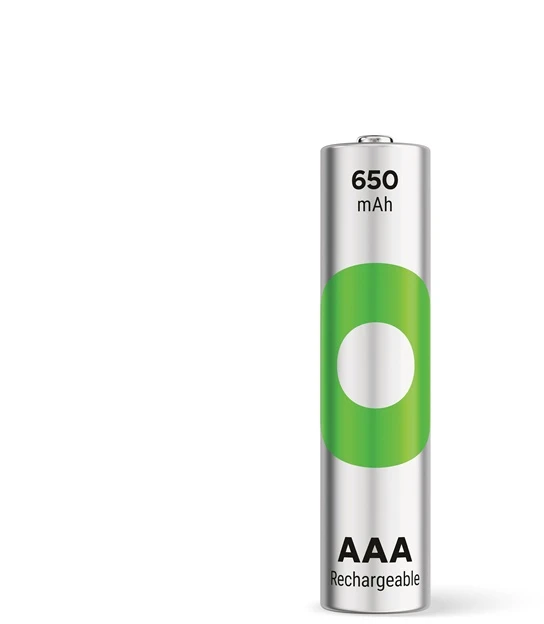 Įkraunamas elementas GP, AAA, 650 mAh, 2 vnt.