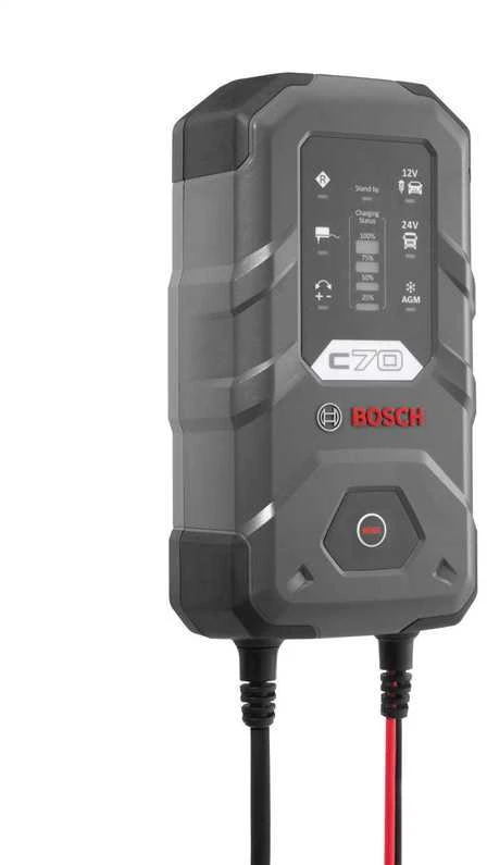 Įkroviklis Bosch C70, 12–24 V, 10 A