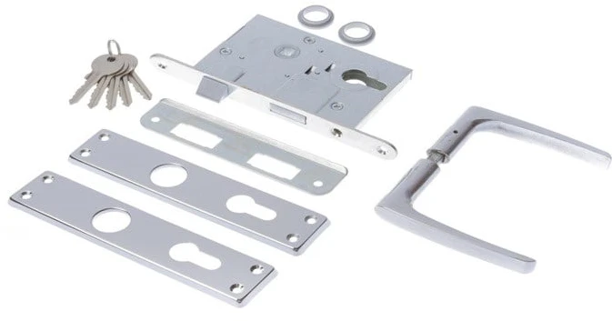 Įleidžiamoji spyna Kurzemes 407Z-35801/26, dažyta