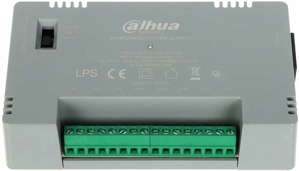 IMPULSINIS MAITINTUVAS PFM344D-8CH-EN DAHUA