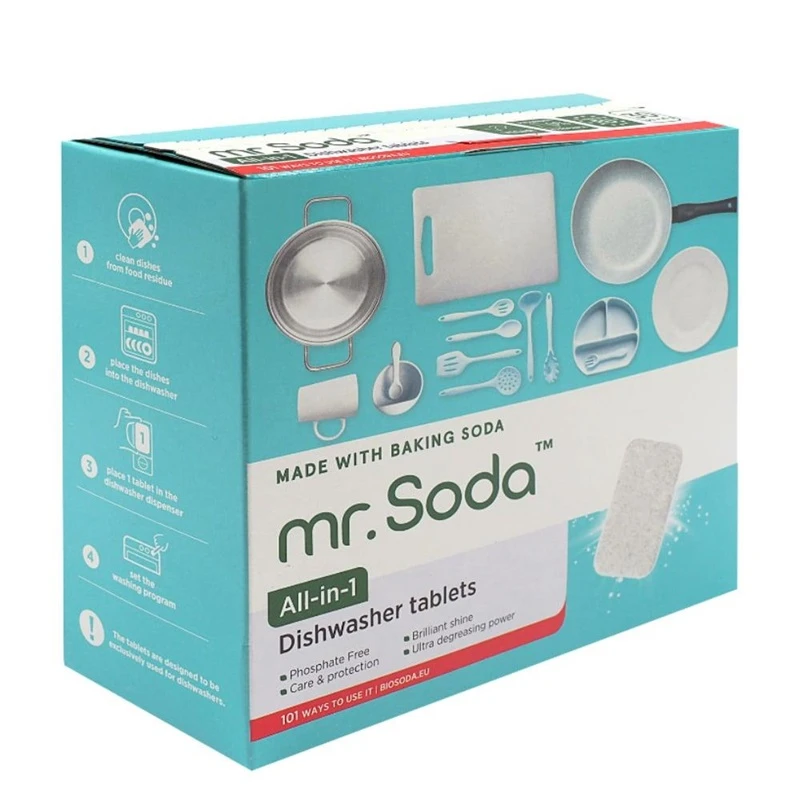 Mrsoda INDAPLOVĖS TABLETĖS MR. SODA 30VNT