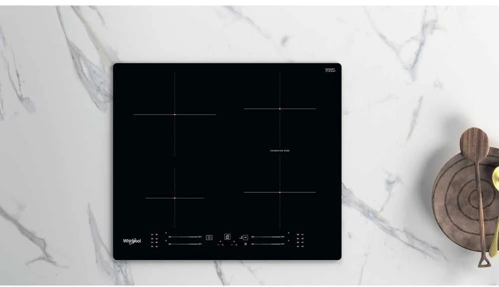 WHIRLPOOL Indukcinė kaitlentė WB S2560 NE, 60 cm, Juodas