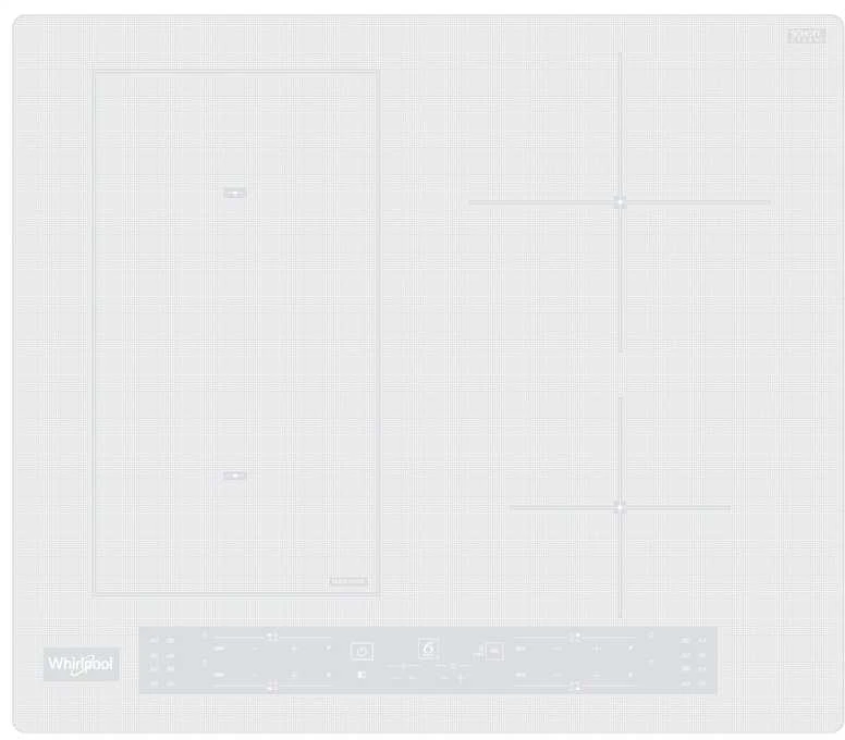 WHIRLPOOL Indukcinė kaitlentė WL B4560 NE/W, 60cm, Baltas