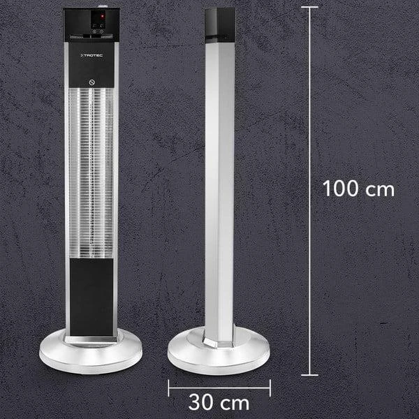 Infraraudonųjų spindulių šildytuvas Trotec IRS 2000 E, iki 15 m², 2000 W